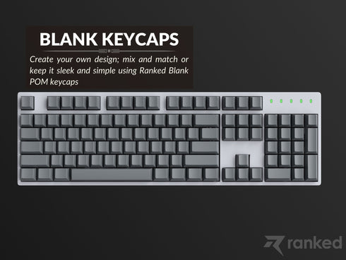 POM Jelly Keycaps (169 Keys) - Ranked