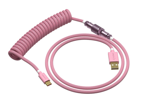 Coiled Keyboard Cable | 5-Pin Aviator Connector - Ranked