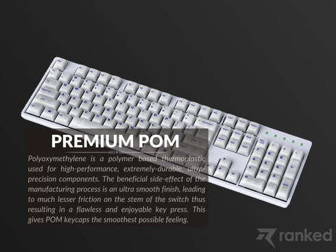 Dye Sublimation POM Jelly Keycaps (169 Keys) - Ranked