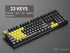 Rubberized TPR Keycaps - 23 Keys - Ranked
