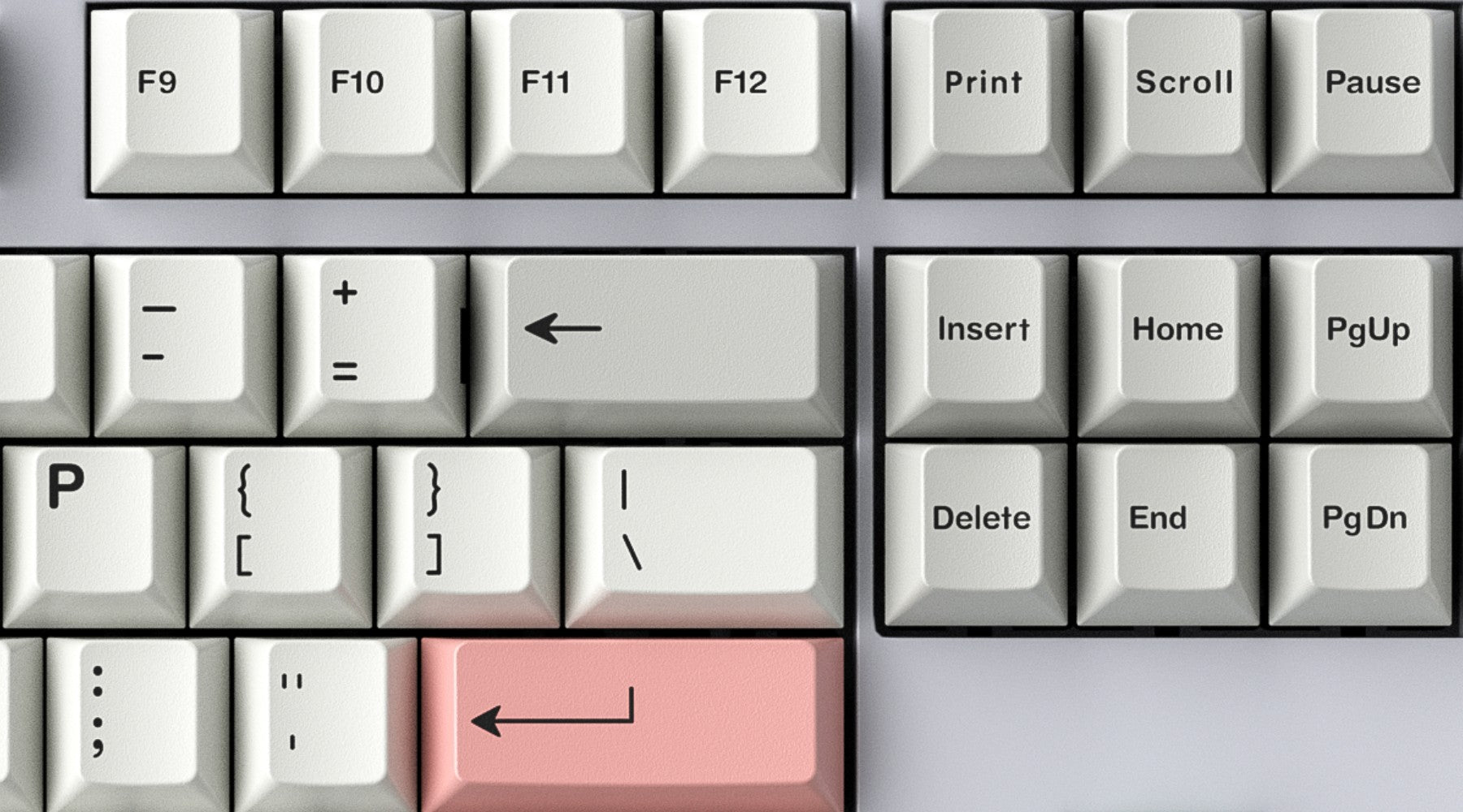 Standard Computer Keyboard Keys