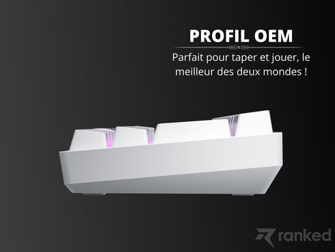 Supernova s60 Mechanical Gaming Keyboard - [ISO FR] – Ranked